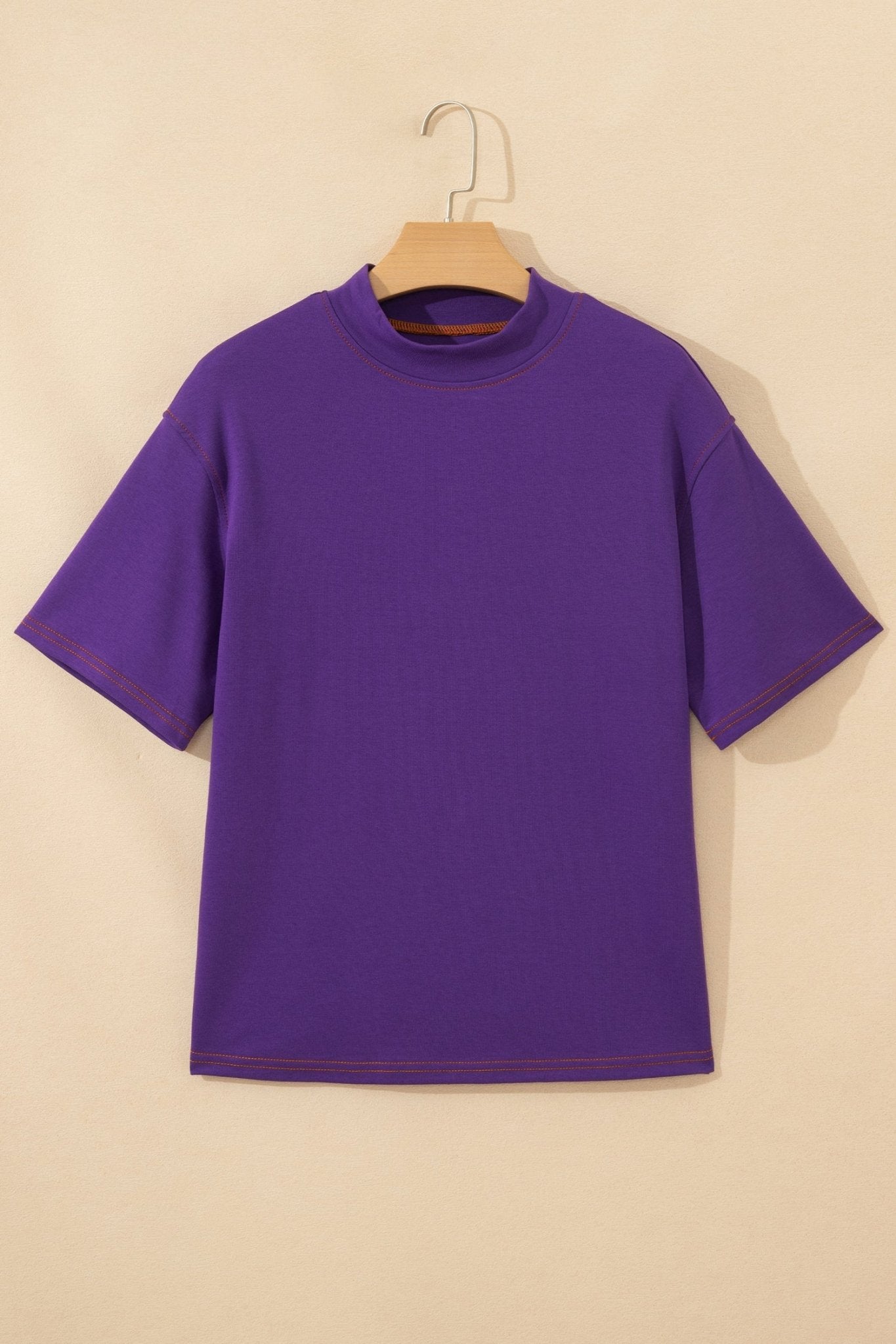 Tillandsia Purple Reversible Contrast - Stitched T-Shirt - Loving It Shop