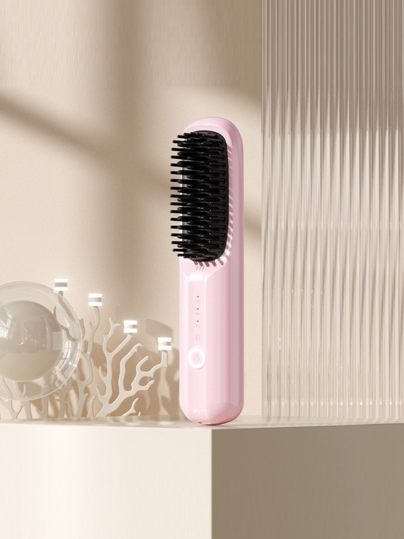Portable Heated Straightening Comb - Loving It Shop