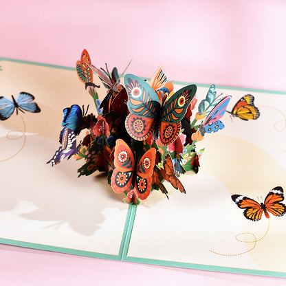 Butterfly Pop-Up Greeting Cards for Mother&