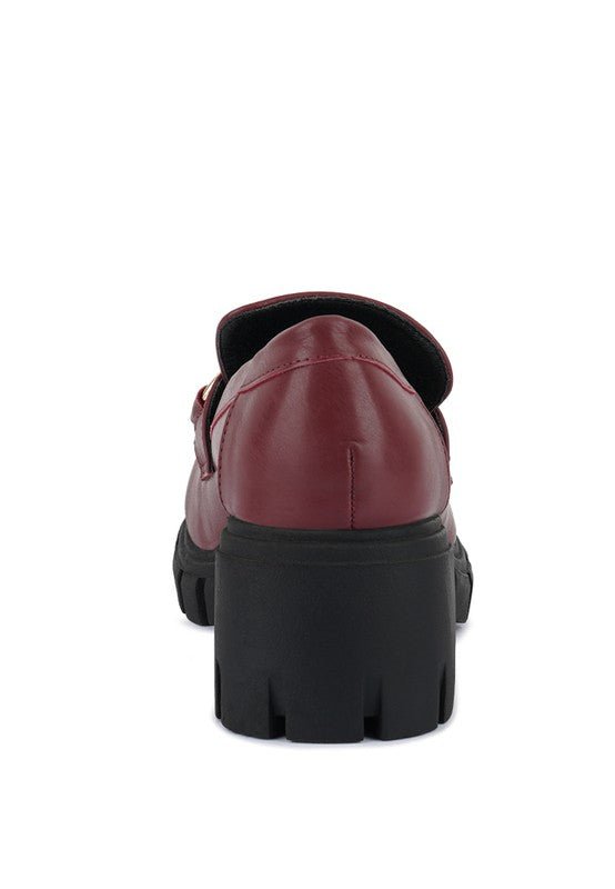 Evangeline Chunky Platform Loafers - Loving It Shop