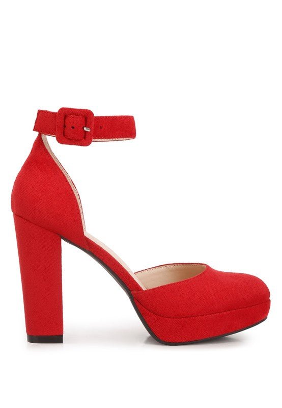 Inigo Interchangeable Ankle Strap Platform Sandals - Loving It Shop