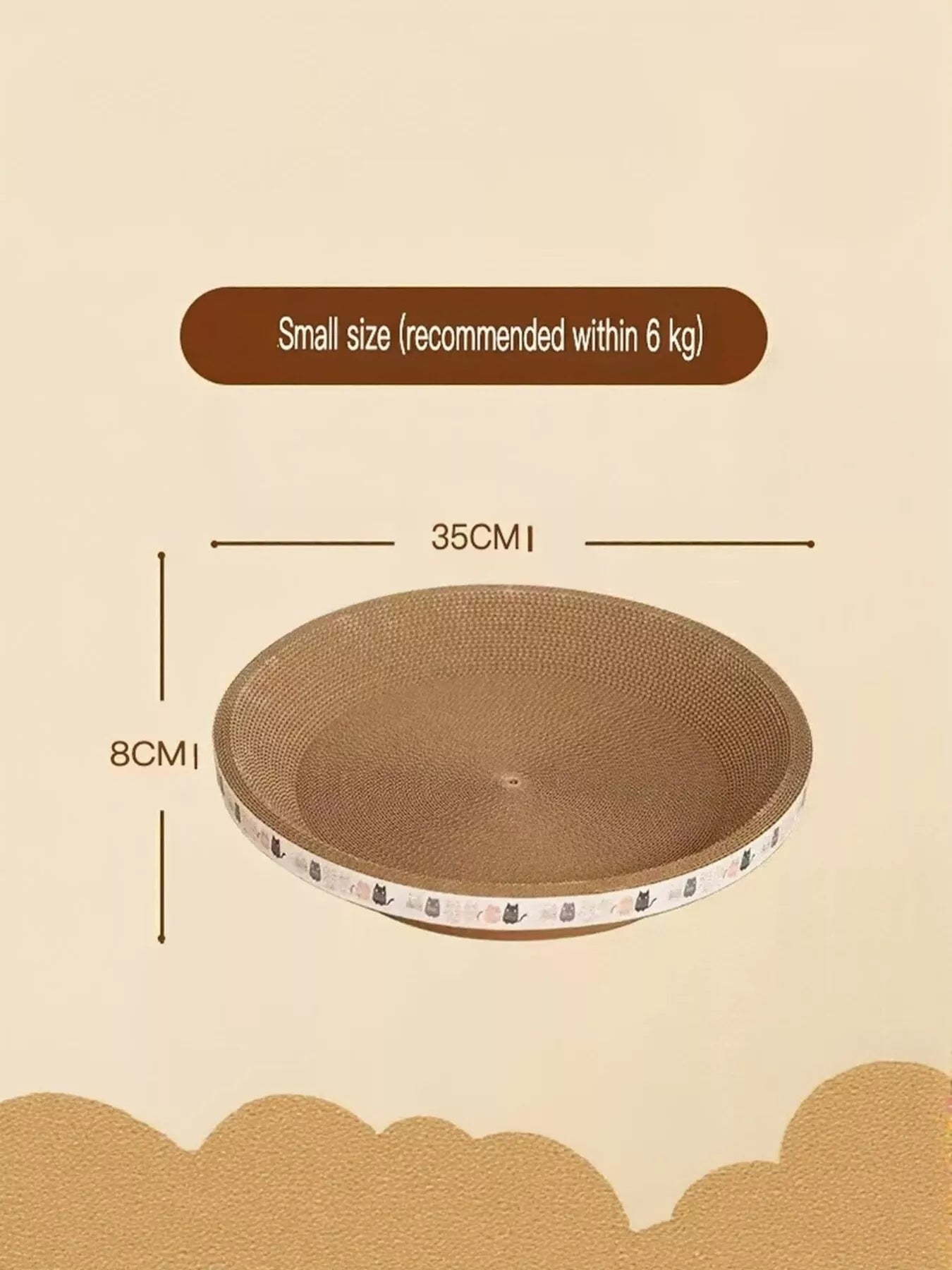 Wear - Resistant Cat Scratching Lounge Bed - Loving It Shop