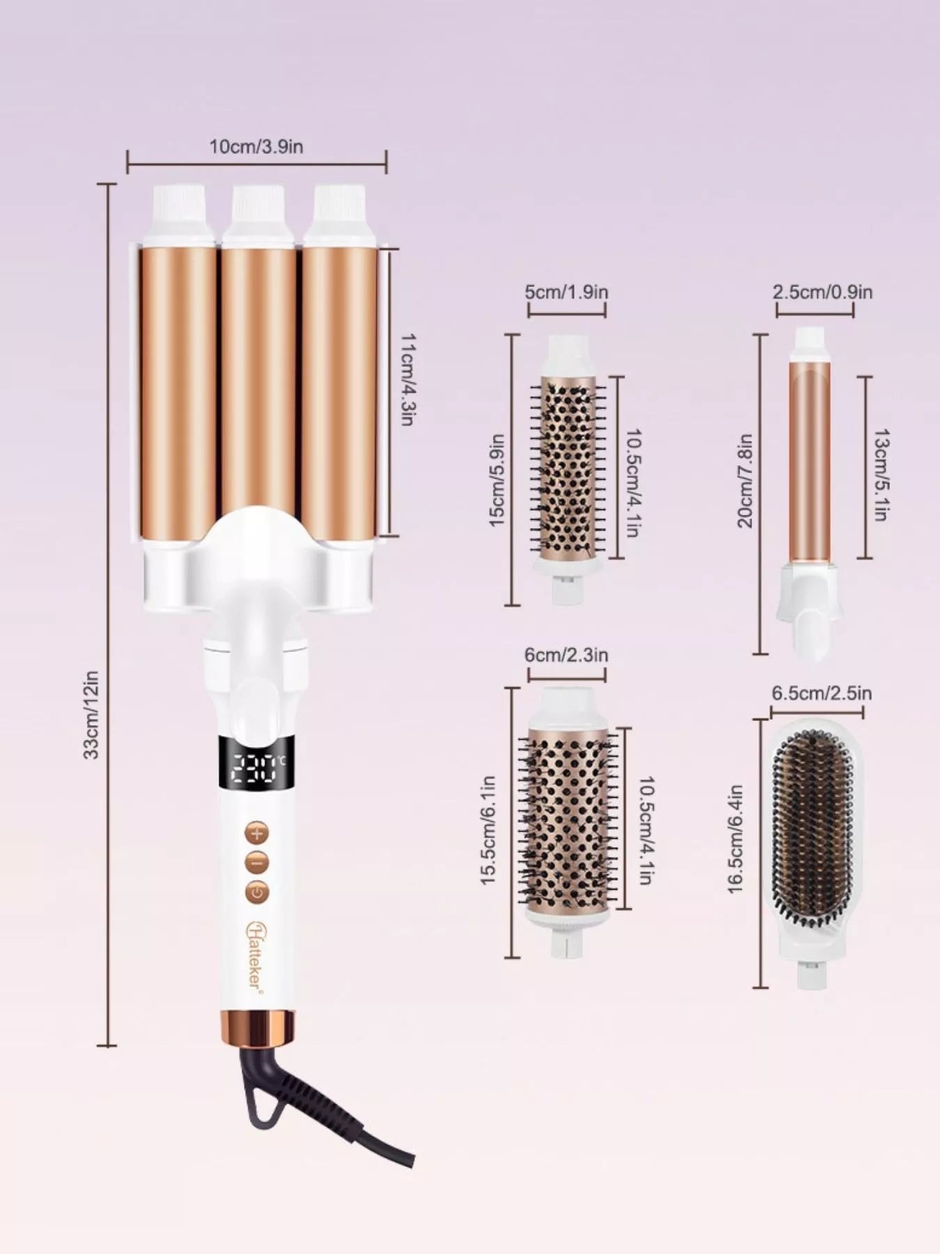 Fast Heating Curling Iron Set - Loving It Shop