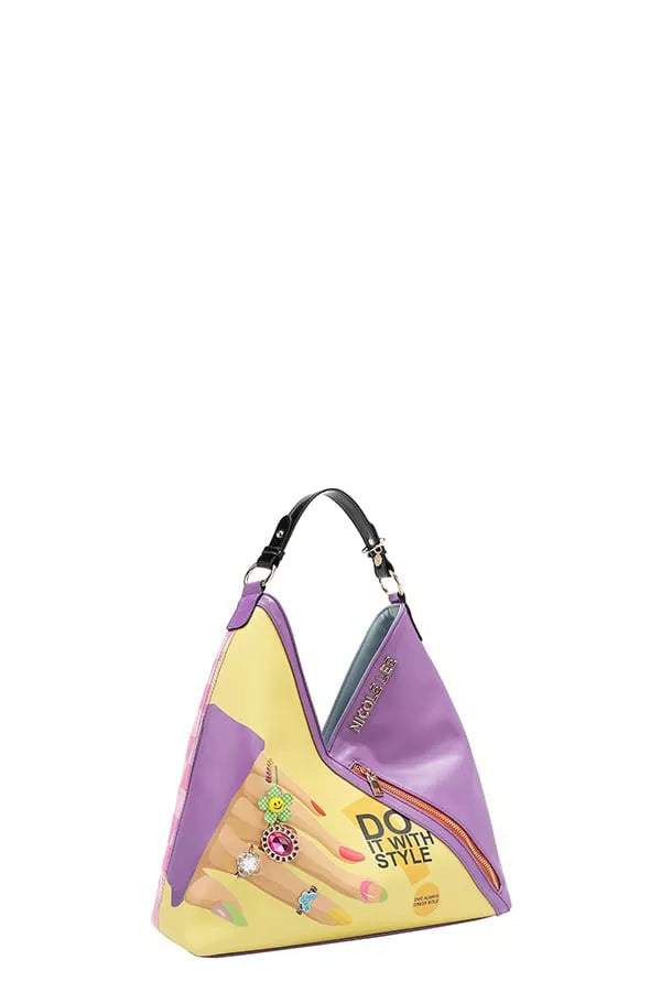 Nail Polish Hobo Bag