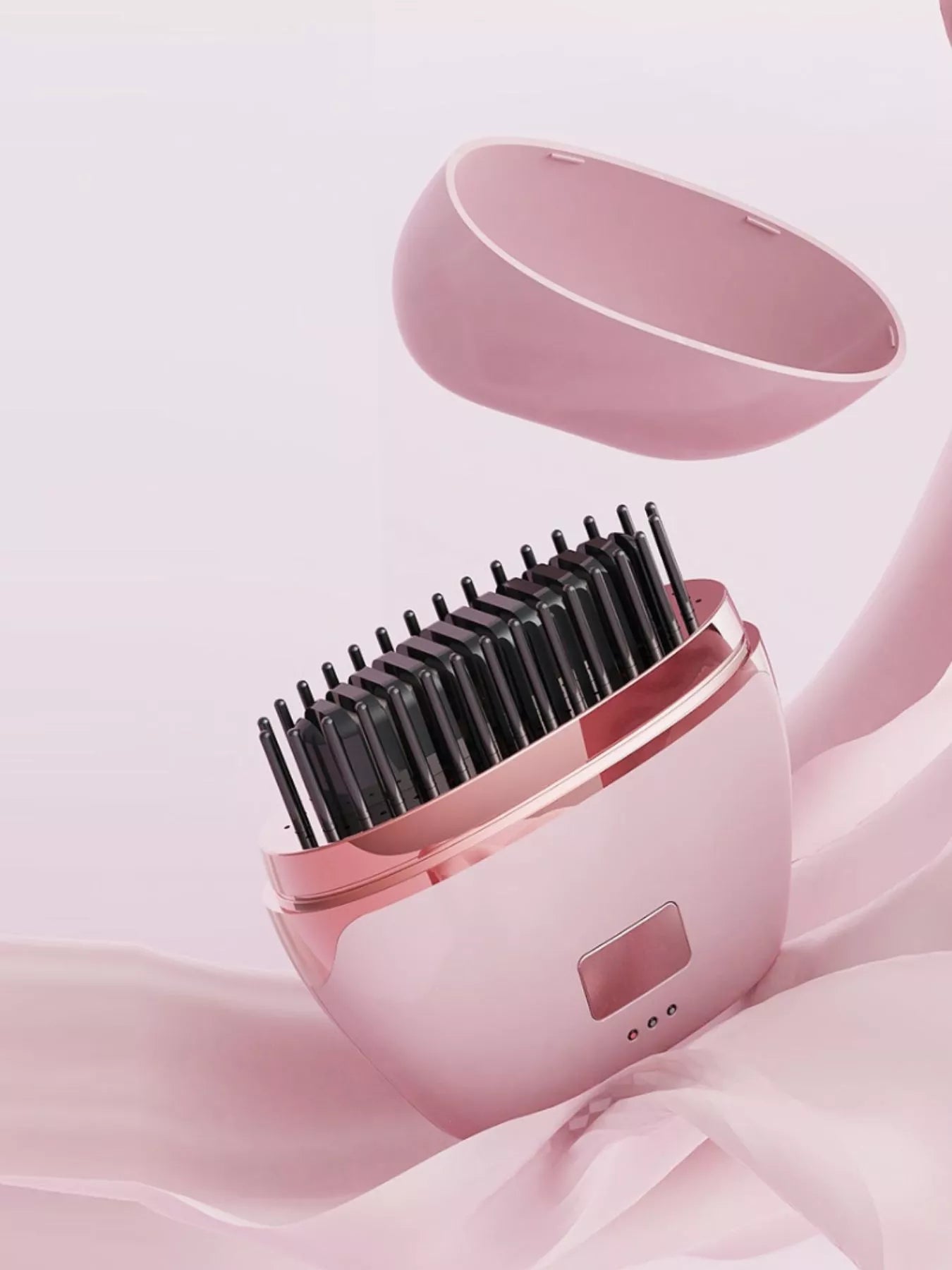 Portable Heated Hair Straightening Comb - Loving It Shop