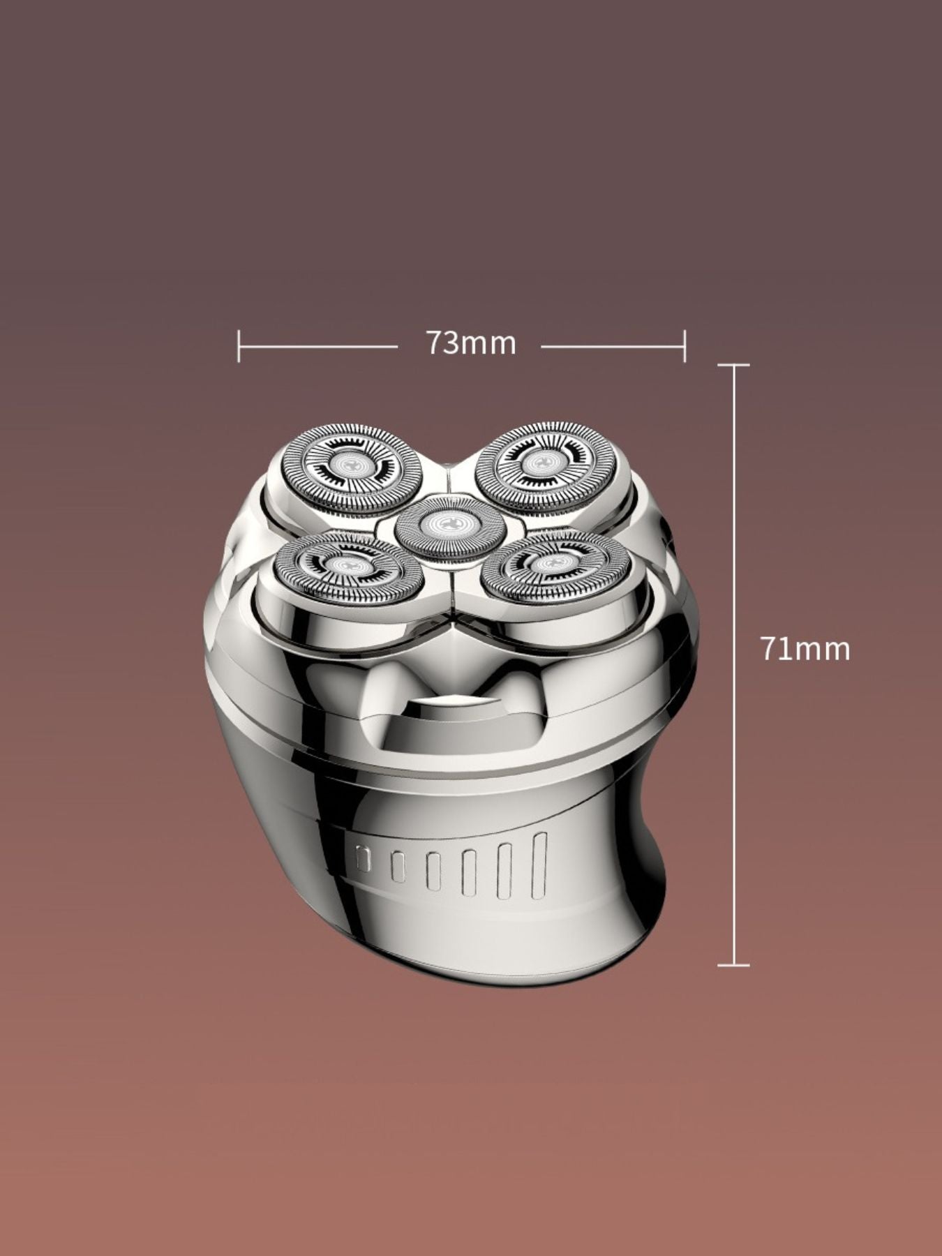 Rechargeable 5 - Head Rotary Shaver - Loving It Shop