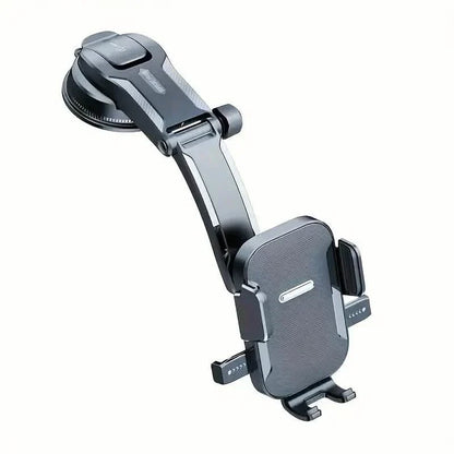 Adjustable Car Phone Holder – Suction Cup Dashboard Mount, Anti-Slip Grip, iPhone &amp; Android