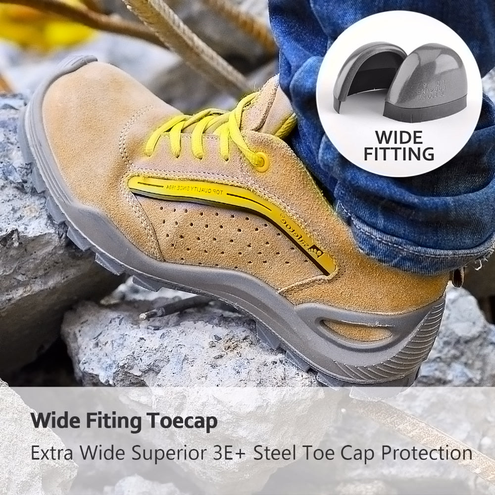 Safety Shoes, Anti-static, Puncture &amp; Crush Resistant