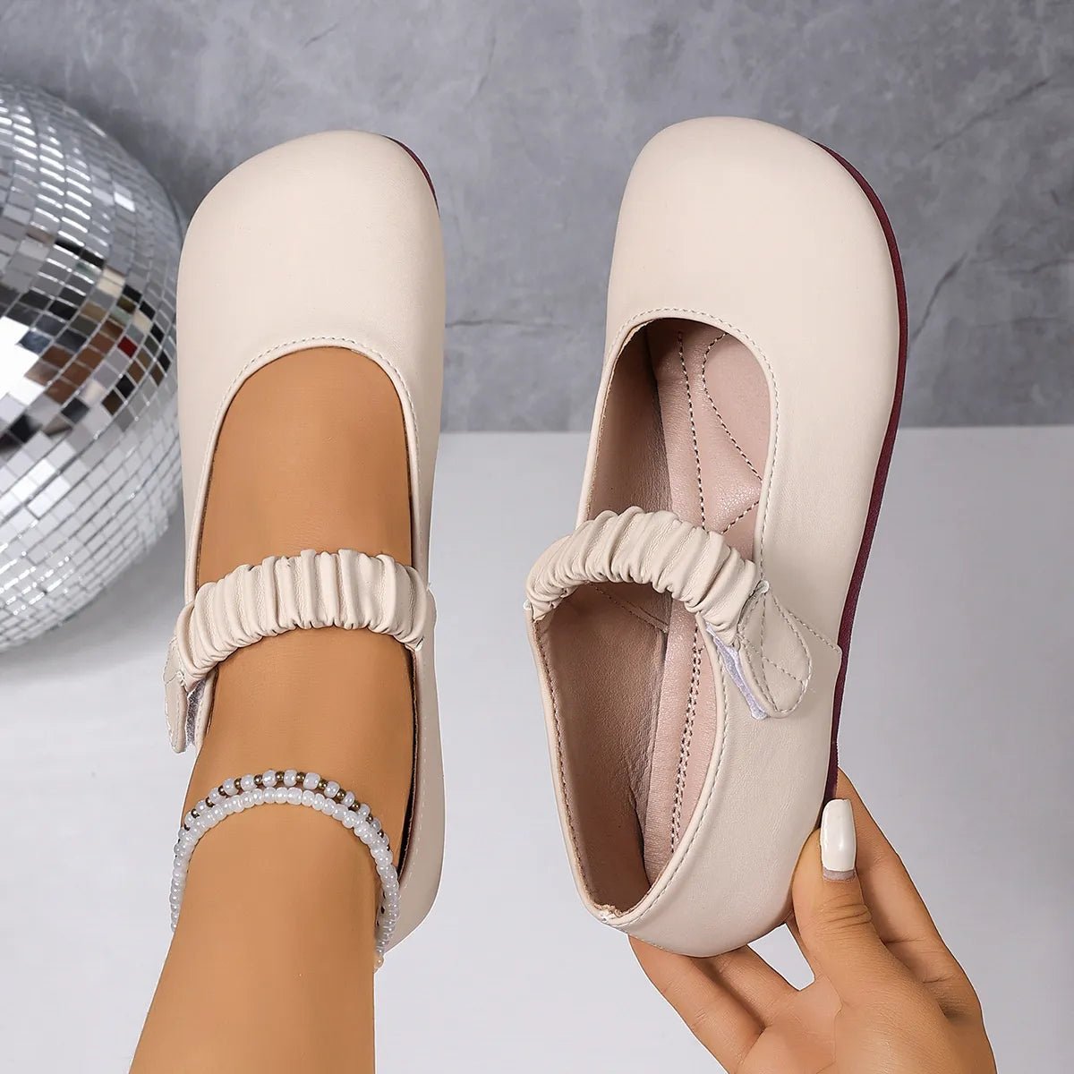 Round Toe Flat Loafers - Loving It Shop