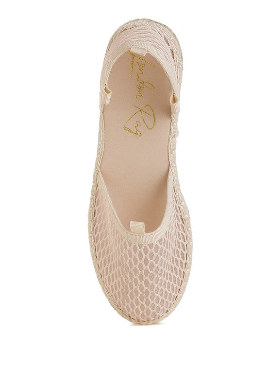 Sonara Mesh Flat Espadrille Sandals