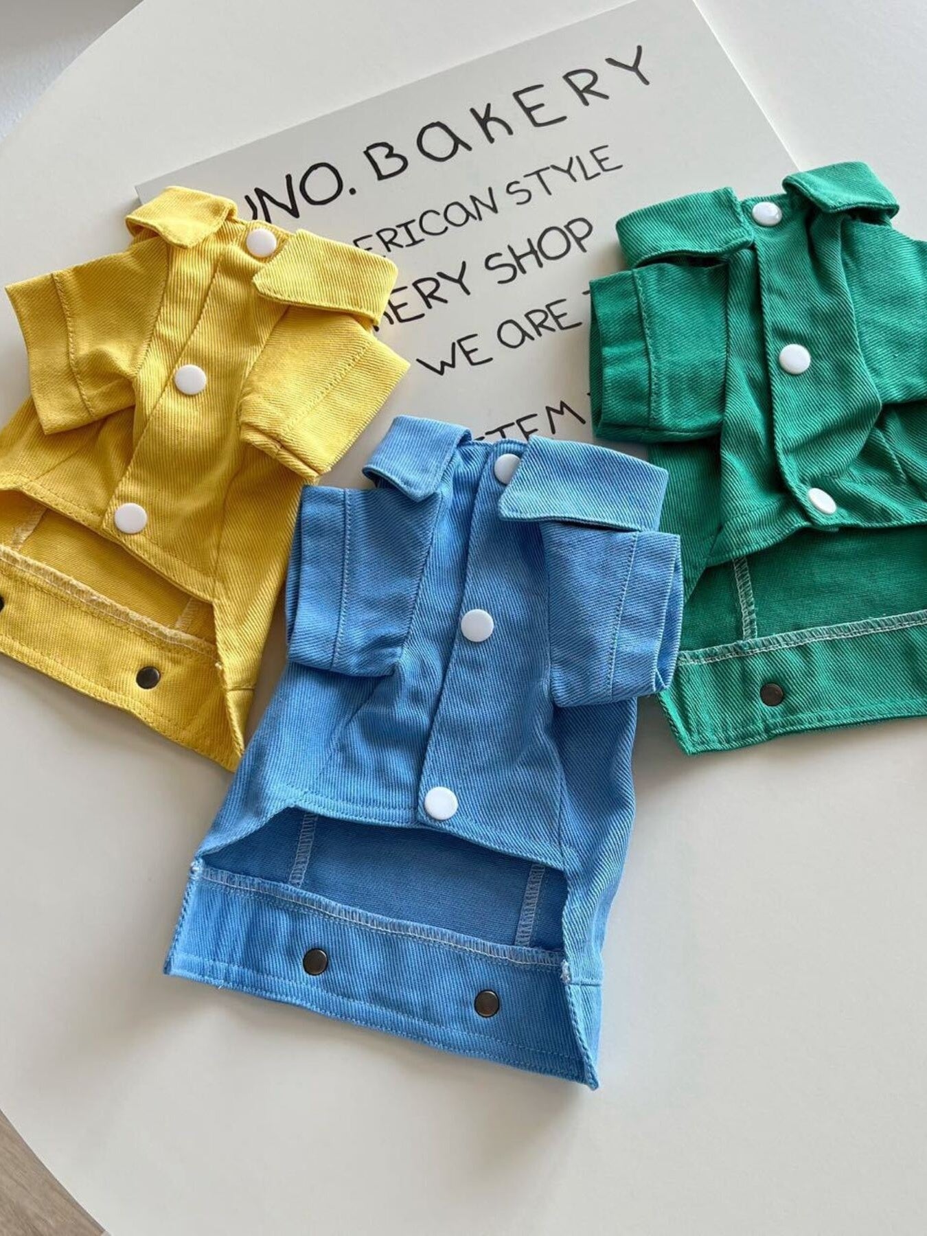 Denim Pet Jacket - Loving It Shop