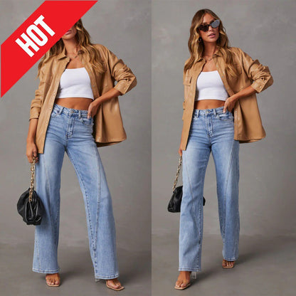 Casual Patchwork Women&
