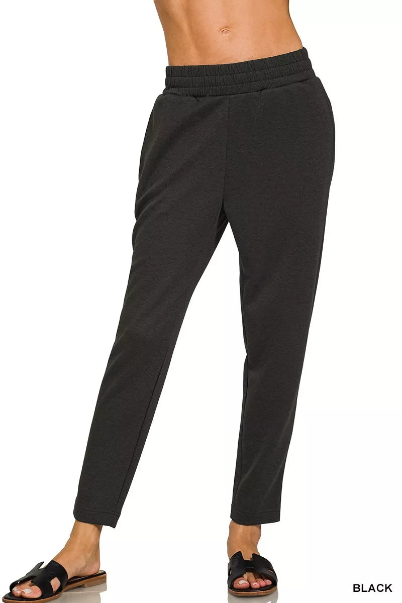 Scuba Capri Sweatpants with Pocket