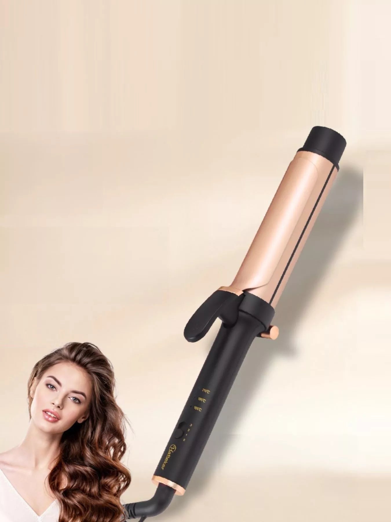Adjustable Temperature Curling Iron - Loving It Shop