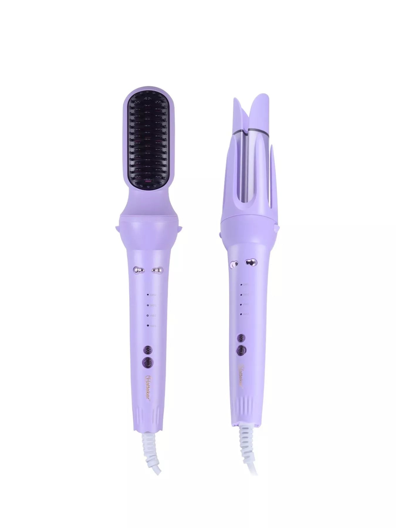 2 - in - 1 Automatic Rotating Ceramic Curling Iron - Loving It Shop