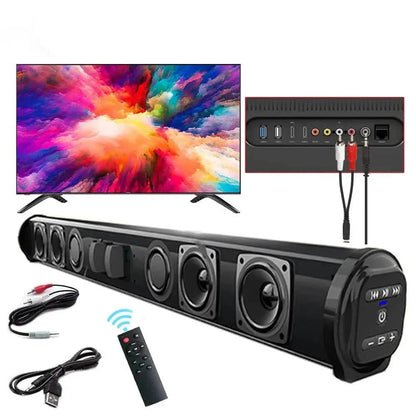 4D Surround Stereo Speakers – Wireless &amp; USB, High-Fidelity Subwoofer, Party &amp; Home Theater, Plug-and-Play