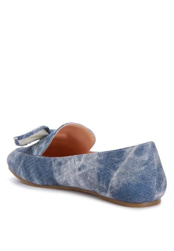 Waveney Bow Embellished Loafers - Loving It Shop