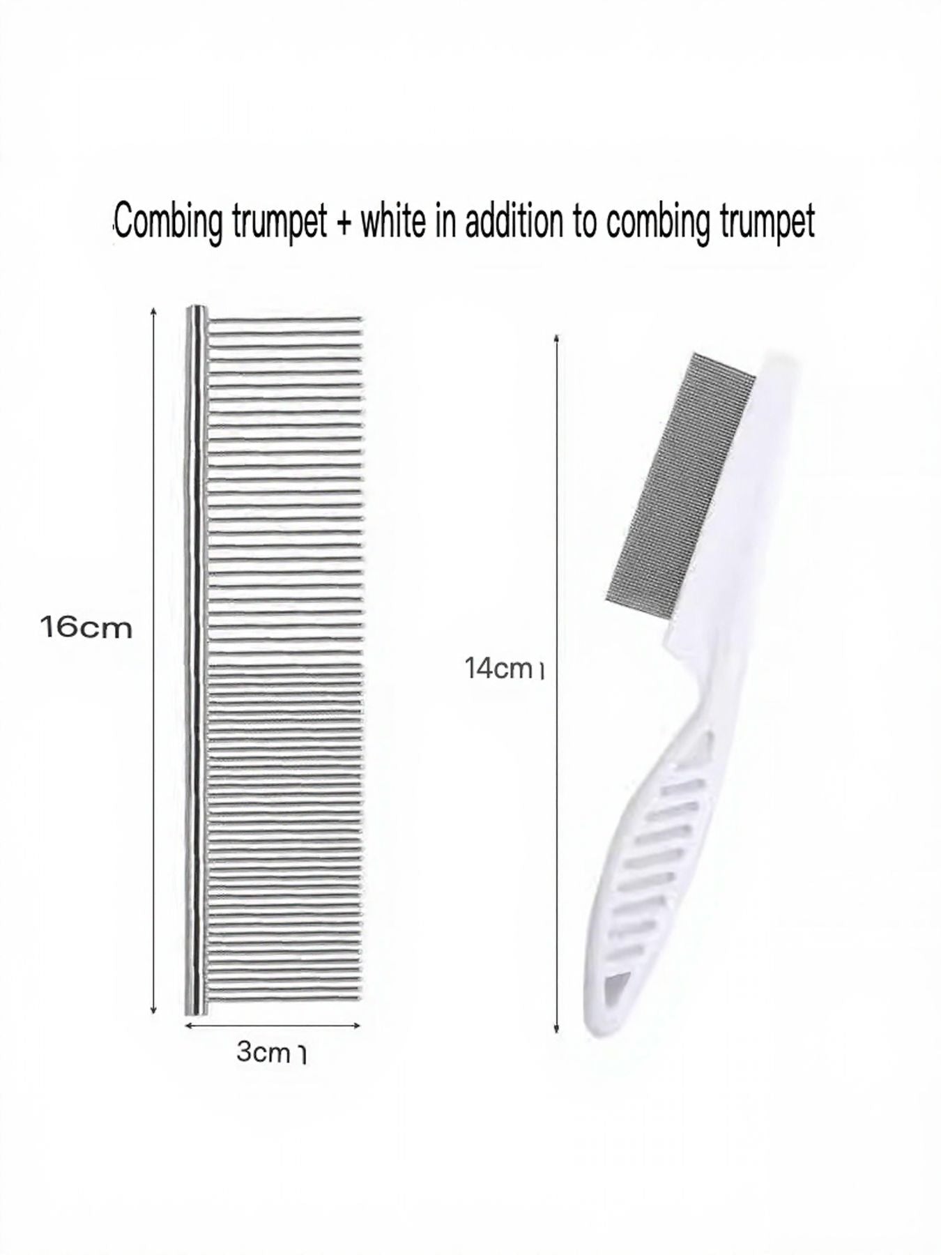 Stainless Steel Pet Grooming Comb for Hair Removal - Loving It Shop