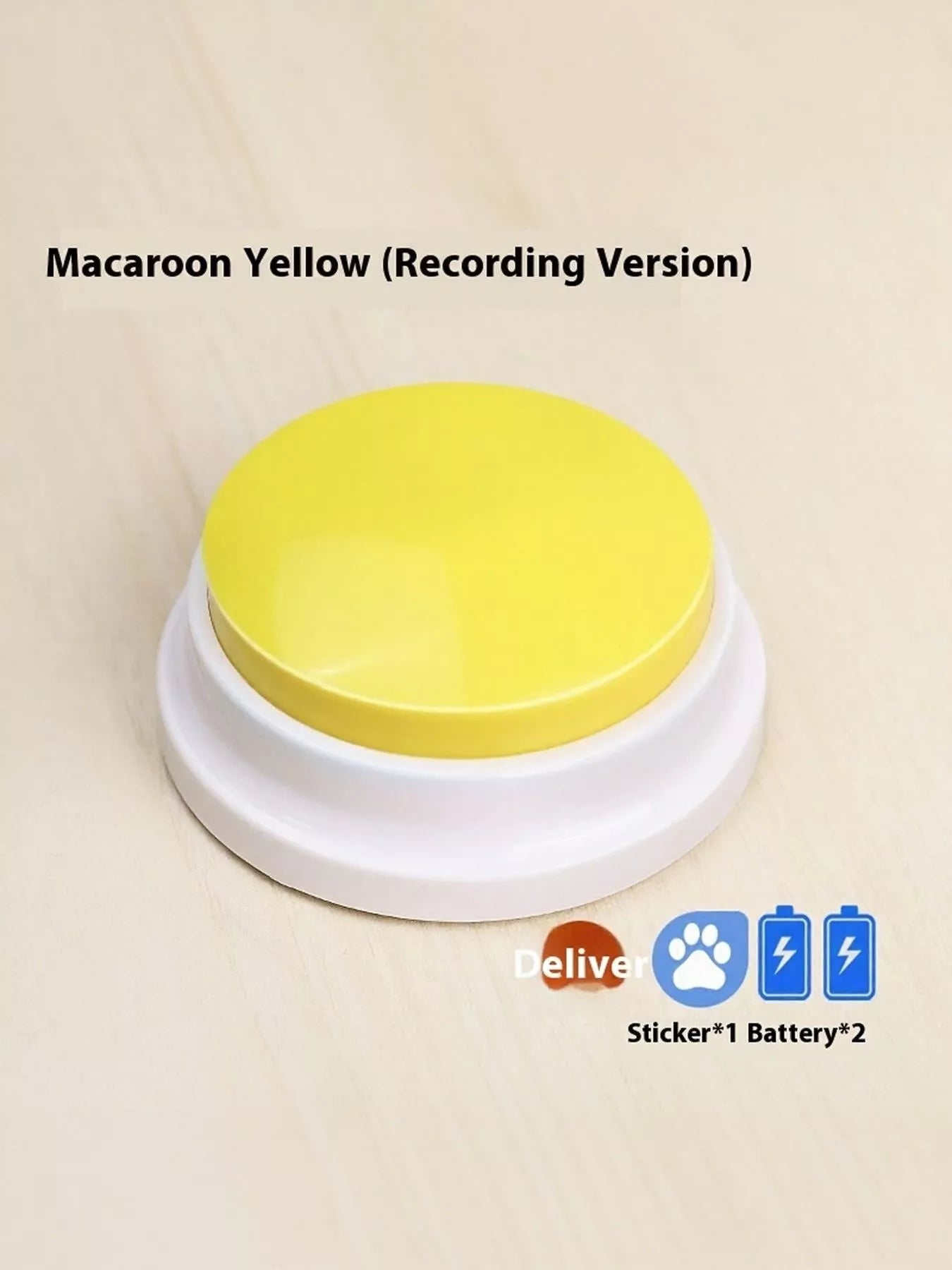 Recordable Talking Pet Sound Buttons - Loving It Shop