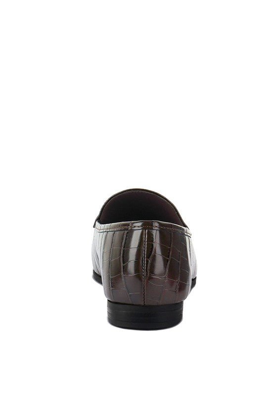 Deverell Street - Smart Horsebit Embellished Loafers - Loving It Shop