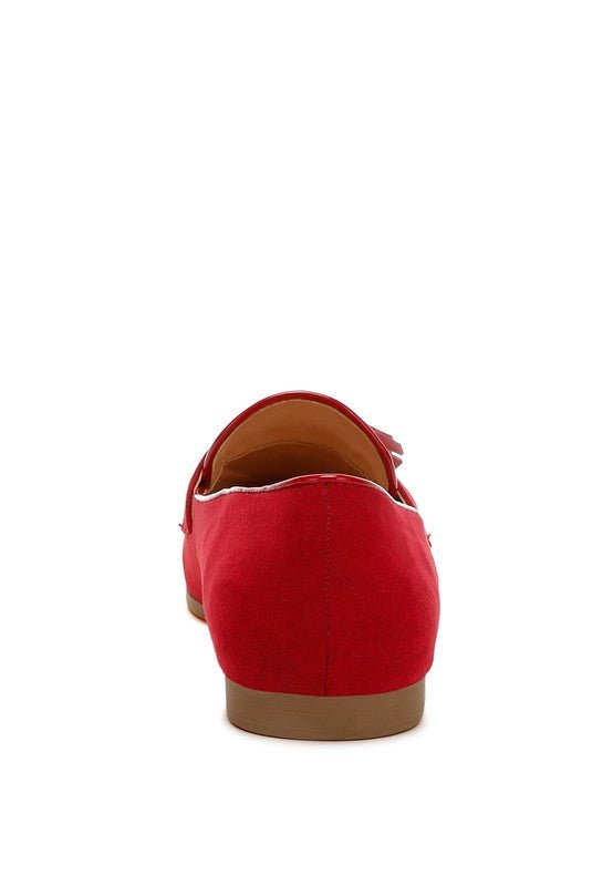 Folklore Micro Suede Tassel Loafers - Loving It Shop