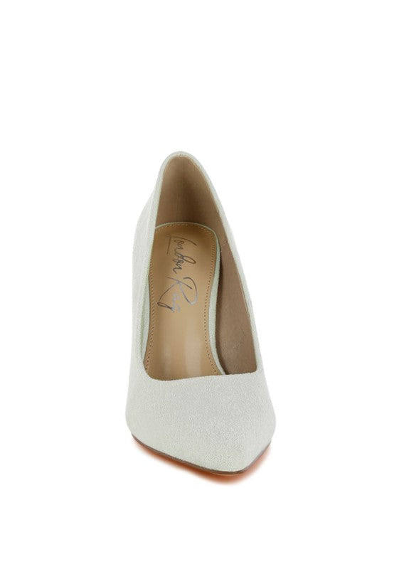 Uboa Slim Block Heel Pumps