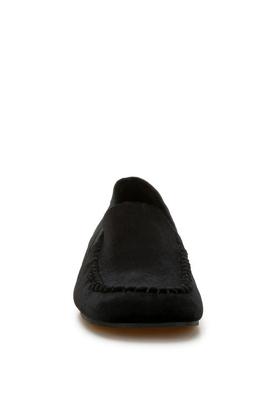 Robua Velvet Flat Loafers - Loving It Shop