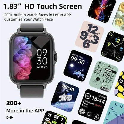 Full Touch Screen Smart Watch with Activity Tracker, Call &amp; Message Functions, Pedometer &amp; More