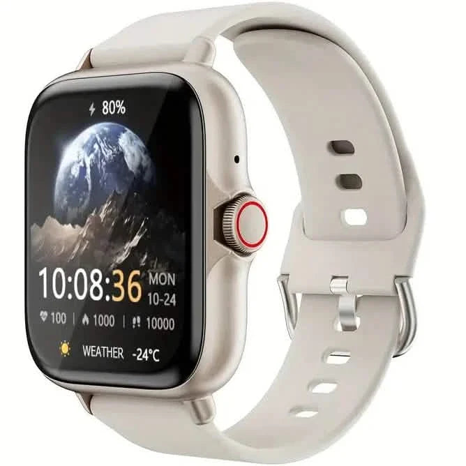 Full Touch Screen Smart Watch with Activity Tracker, Call &amp; Message Functions, Pedometer &amp; More