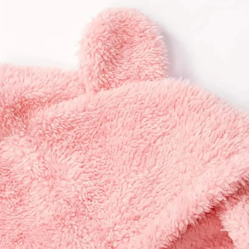 Fuzzy Hooded Pajama Jumpsuit For Music Festival, Long Sleeve Zipper Lingerie &amp; Sleepwear