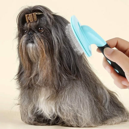Glendan Dog Brush &amp; Cat Brush - Slicker Pet Grooming Brush