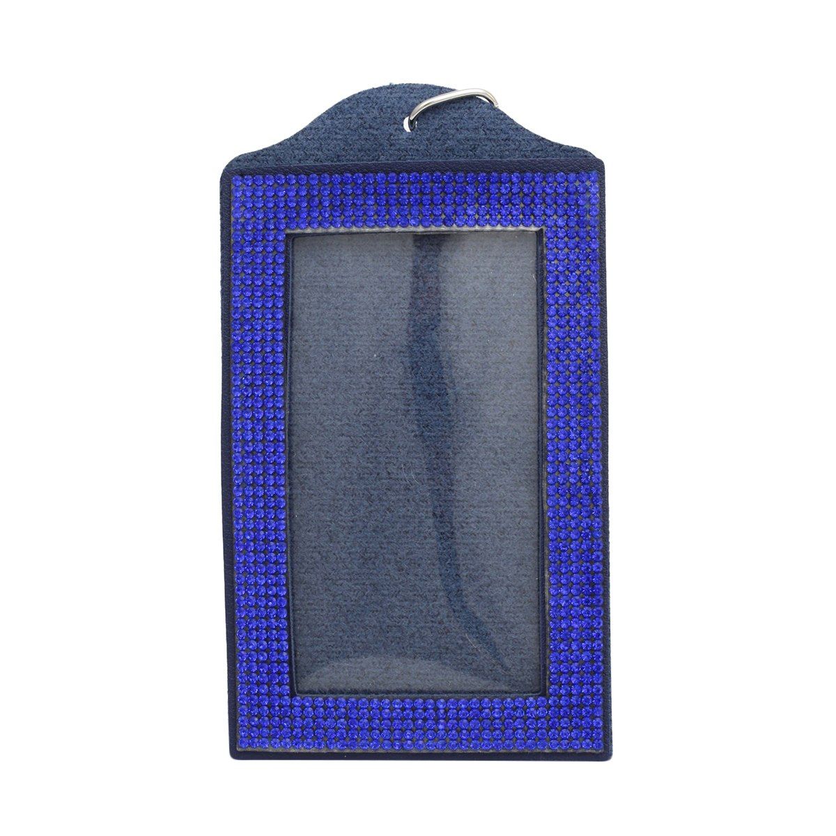 ID Badge Holder Blue Sparkling Sorority Pride Stylish Accessory
