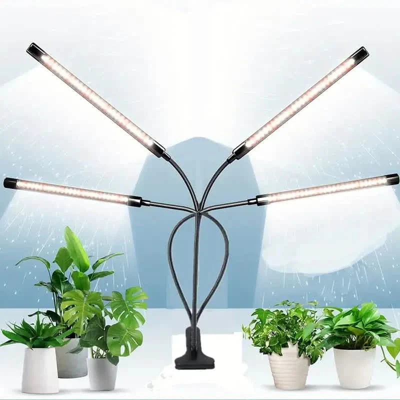 Grow Lights for Seed Starting Auto ON &amp; Off Full Spectrum LED Plant Lights with Timer