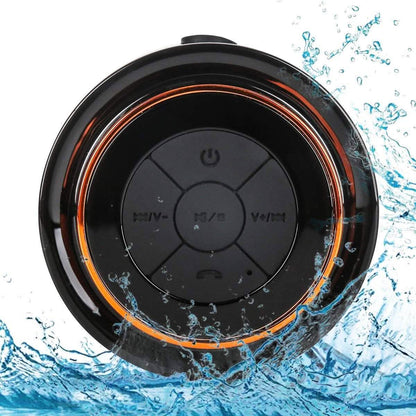 HAISSKY Portable Wireless Waterproof Speaker with FM Radio &amp; Suction Cup
