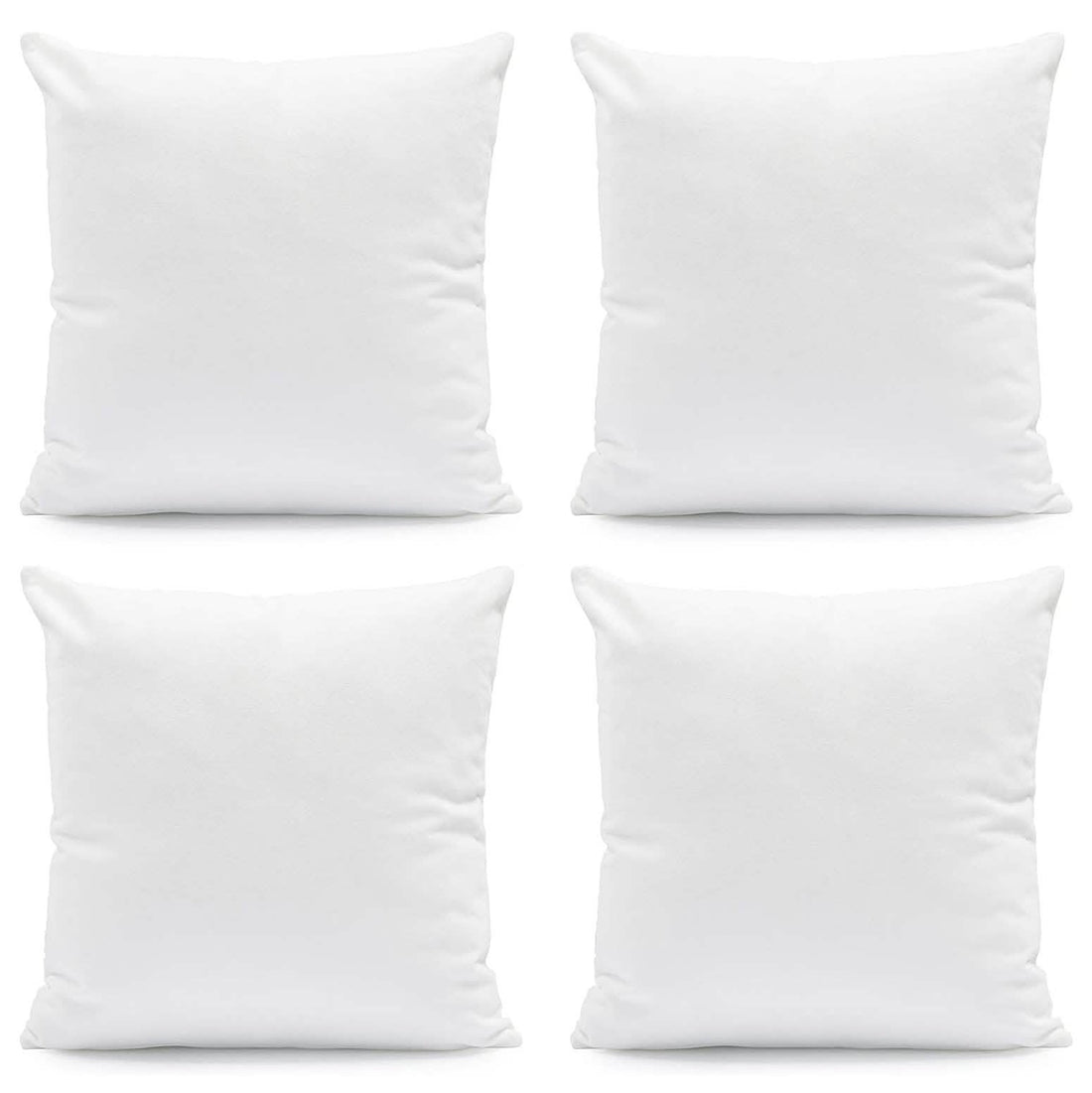 Hannah Linen Hypoallergenic Throw Pillows - White