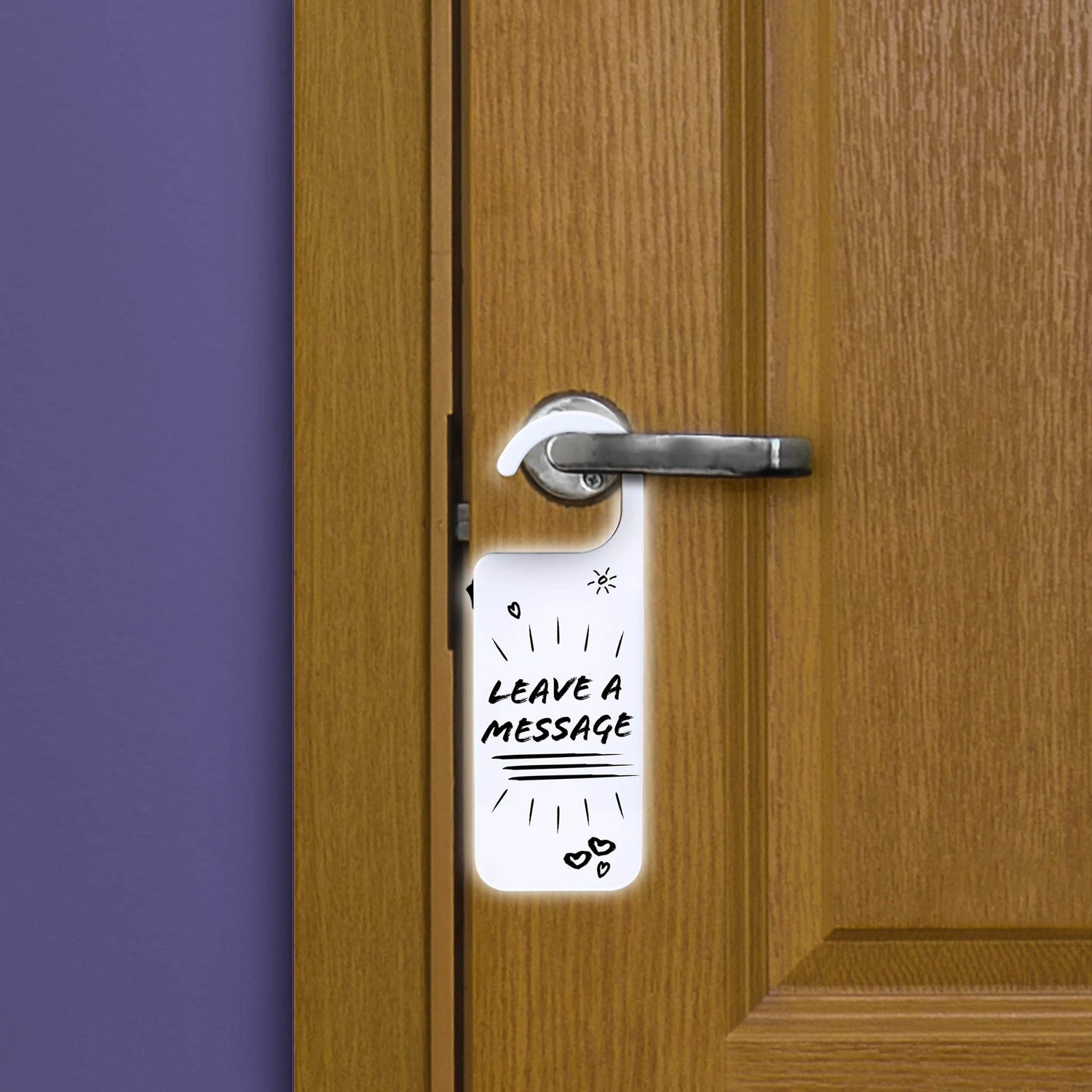 Hearth And Haven Hanging Door Sign Dry Erase White Board Do Not Disturb