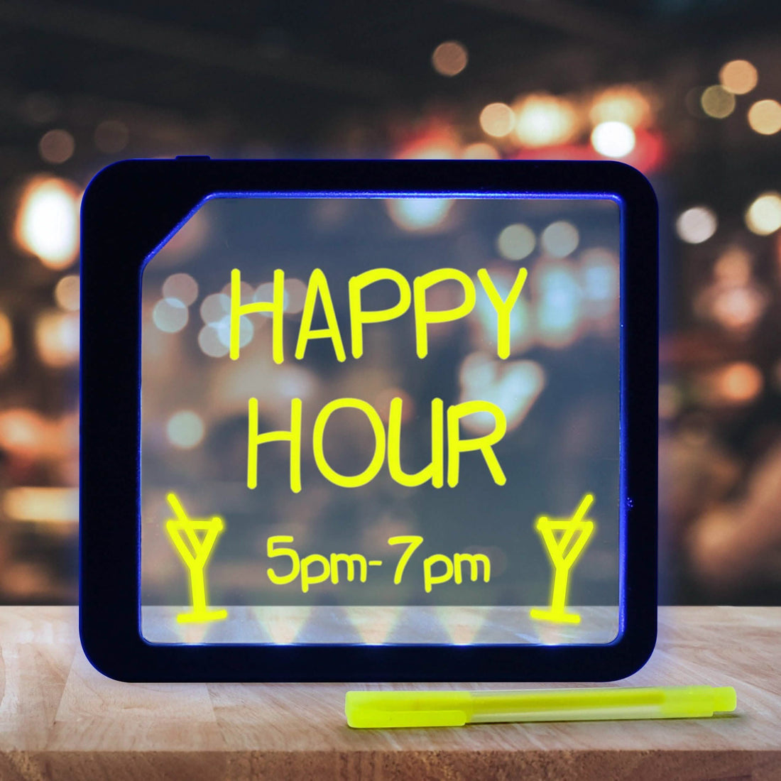 Hearth &amp; Haven Florescent LED Marker Message Board
