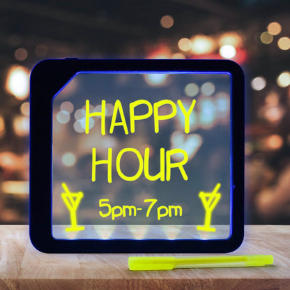Hearth &amp; Haven Florescent LED Marker Message Board