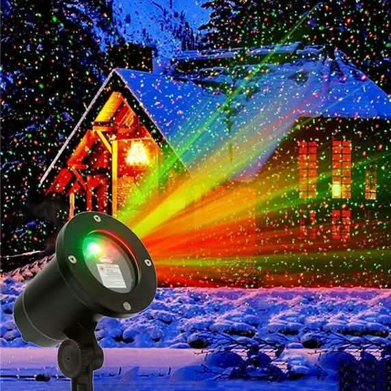 Hot Outdoor Indoor Waterproof Green &amp; Red Laser Projector Light