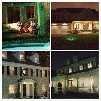 Hot Outdoor Indoor Waterproof Green &amp; Red Laser Projector Light