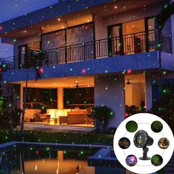 Hot Outdoor Indoor Waterproof Green &amp; Red Laser Projector Light