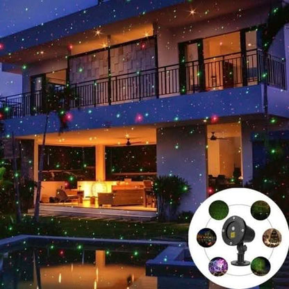Hot Outdoor Indoor Waterproof Green &amp; Red Laser Projector Light