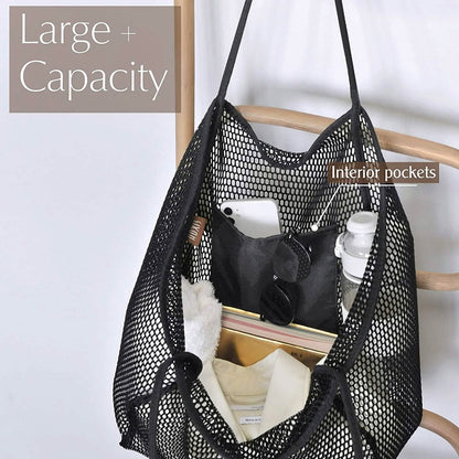 HOXIS Mesh Beach Tote Women&