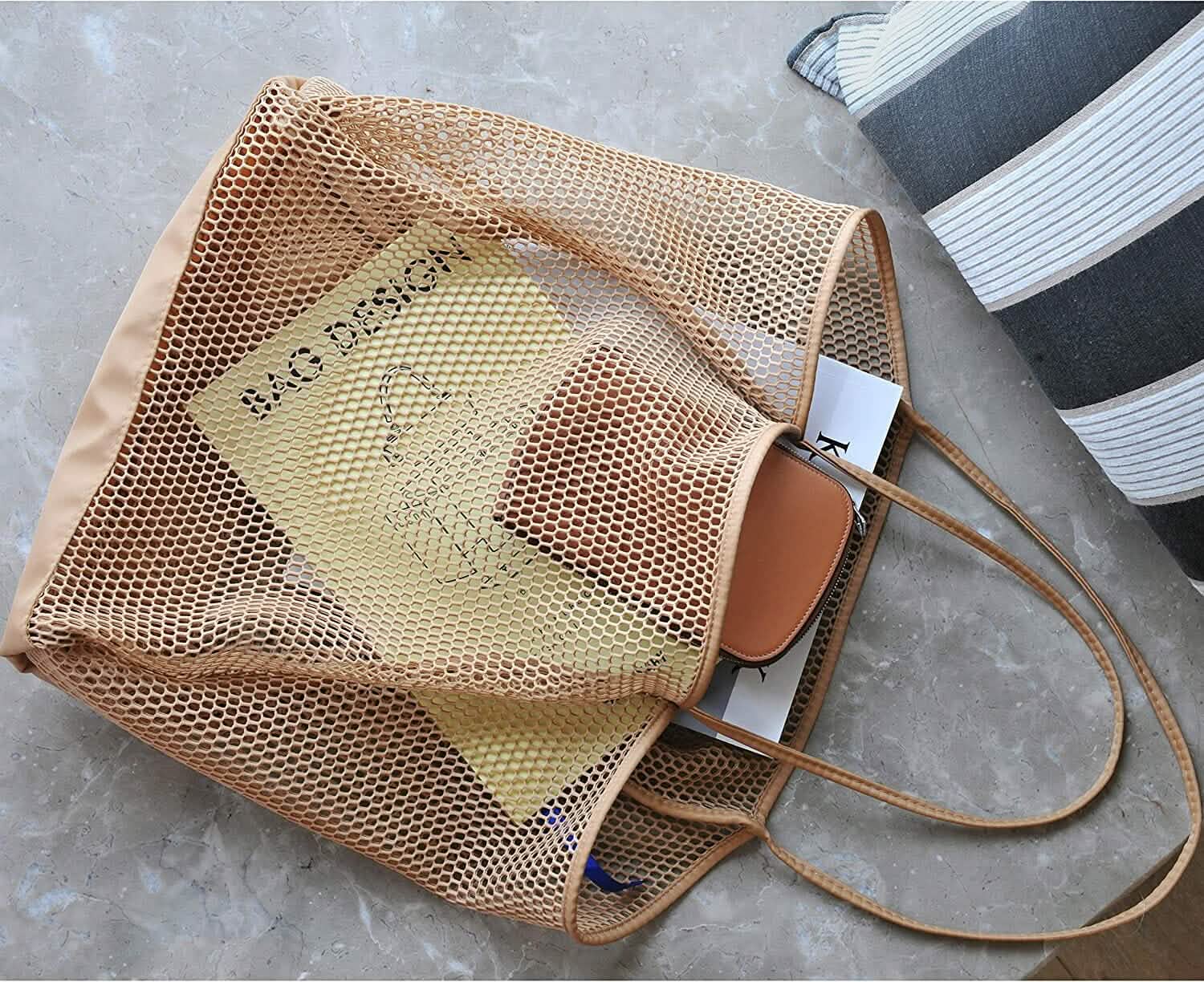 HOXIS Mesh Beach Tote Women&