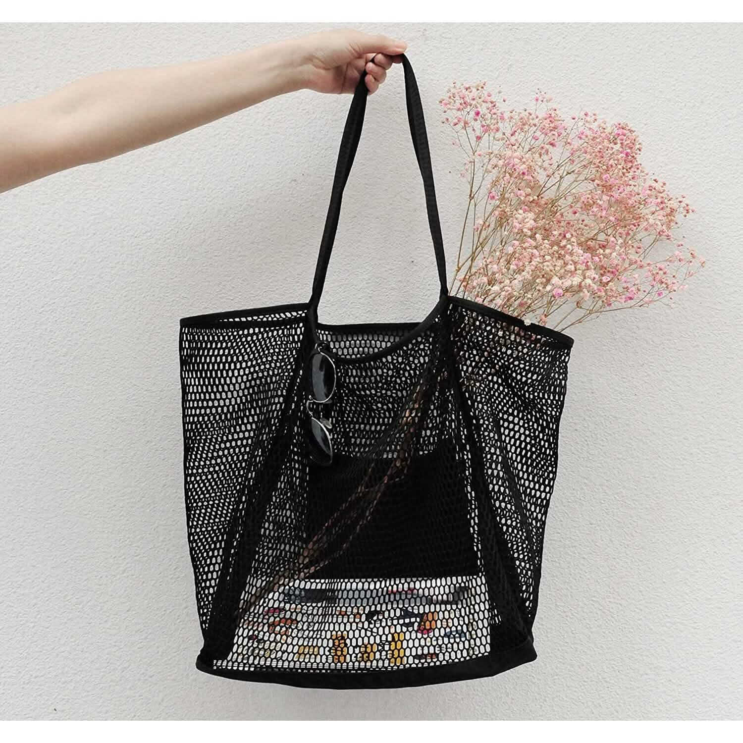 HOXIS Mesh Beach Tote Women&