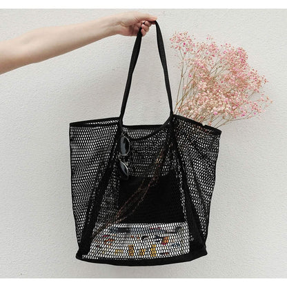 HOXIS Mesh Beach Tote Women&