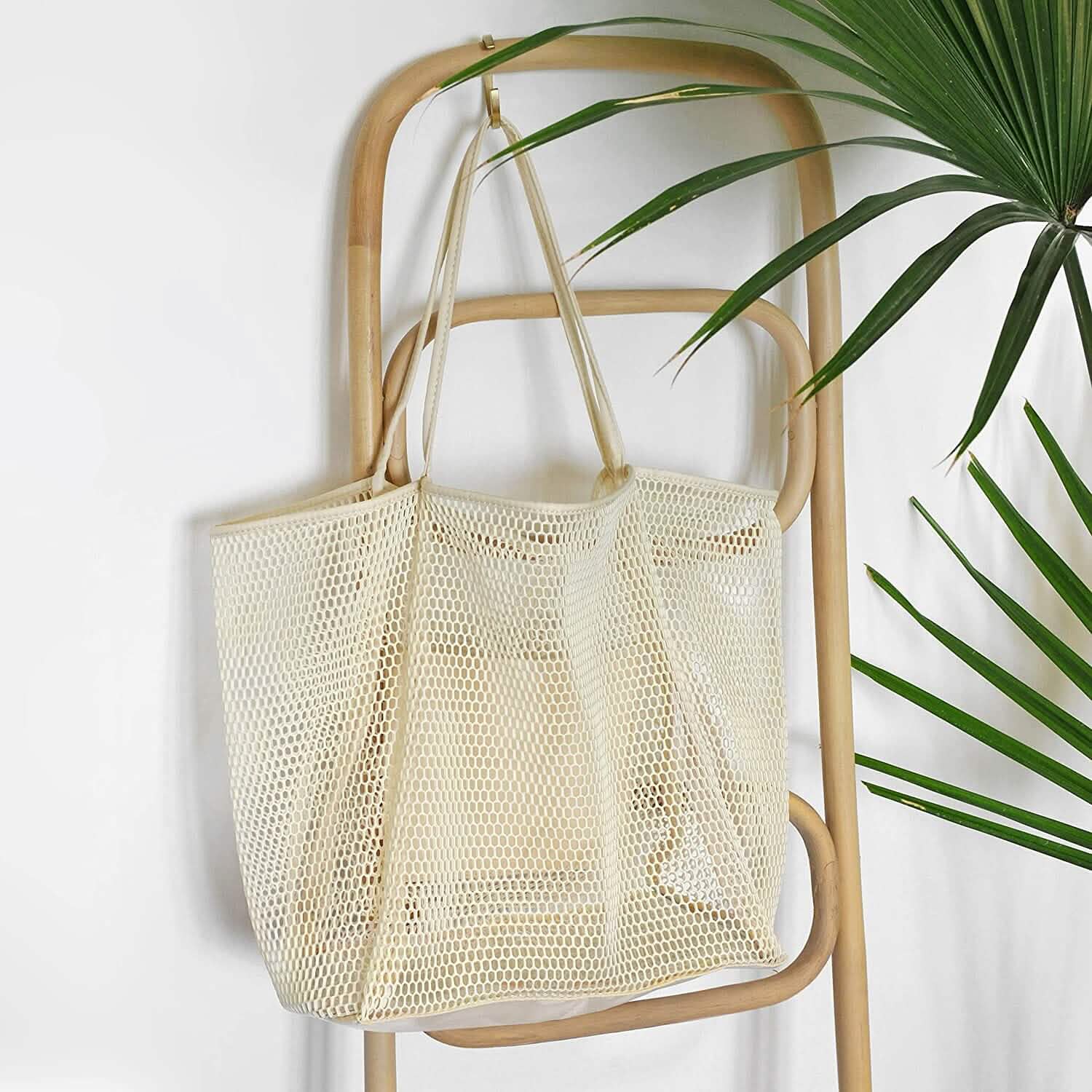 HOXIS Mesh Beach Tote Women&