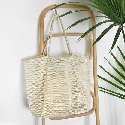 HOXIS Mesh Beach Tote Women&
