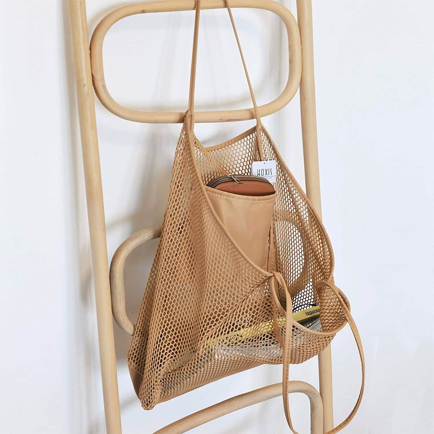 HOXIS Mesh Beach Tote Women&