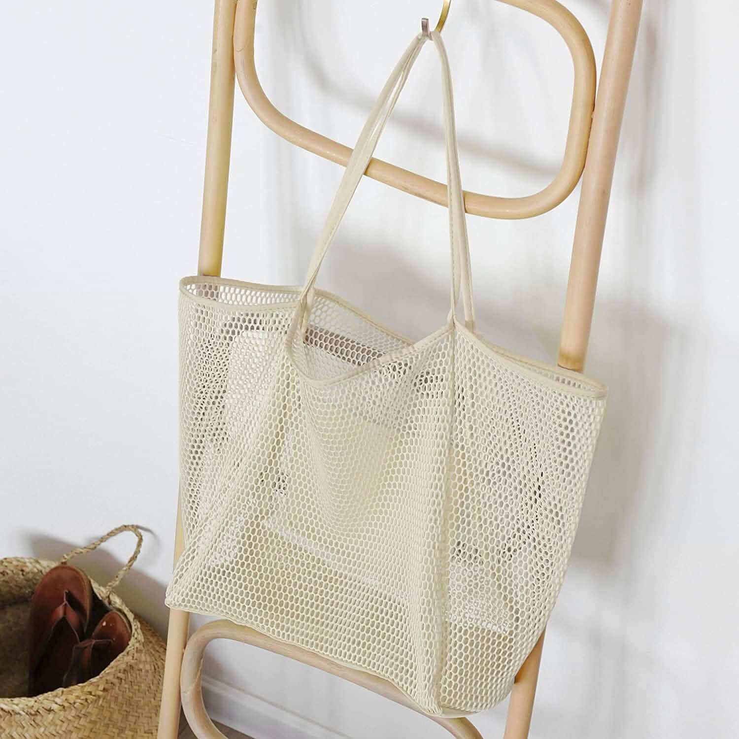 HOXIS Mesh Beach Tote Women&
